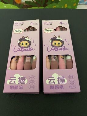 LaBuBu Pink Cute 4‑Pack Gel Pens